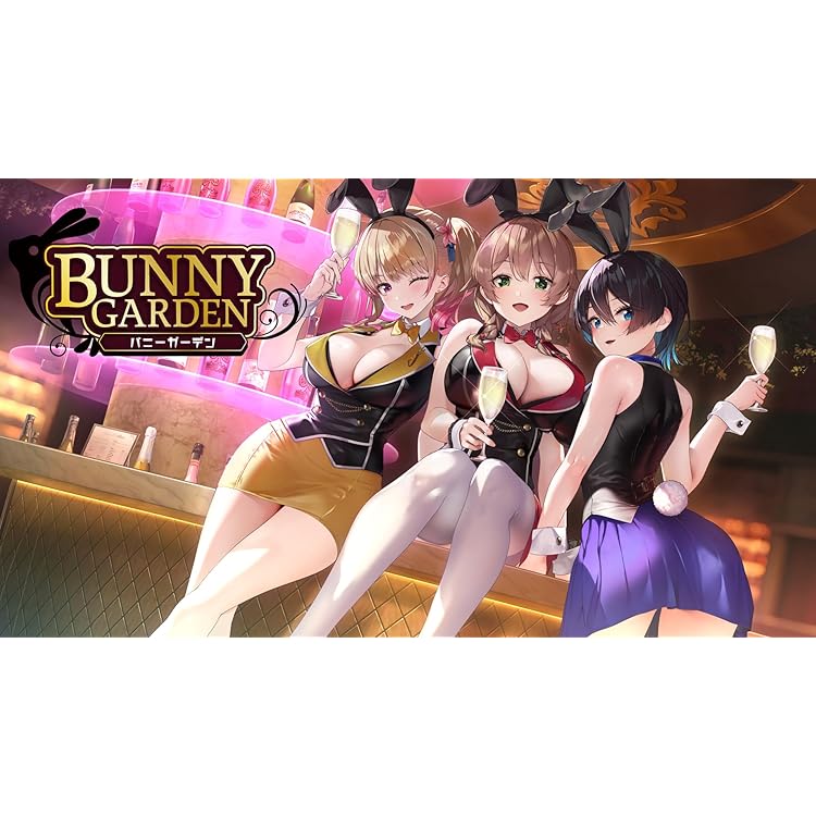 バニーガーデン　3Dクリスタル　3種　セット 紳士・淑女様大興奮の特典盛りだくさん！『バニーガーデン』パッケージ